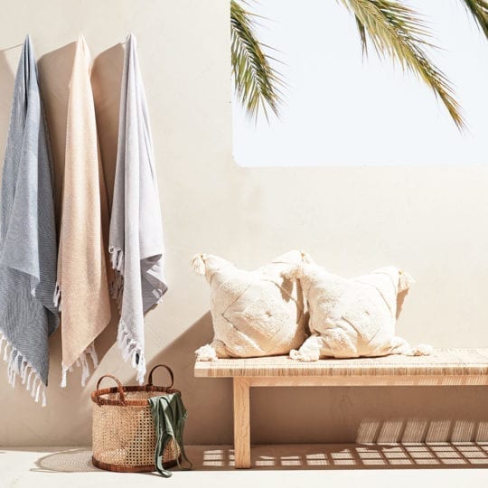 serviettes et draps de plage